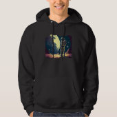 Astronaut In Space Artwork Hoodie (Voorkant)