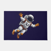 Astronaut in space deurmat (Voorkant)