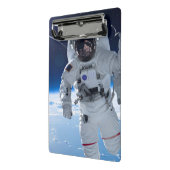 Astronaut in space mini klembord (Angled2)