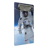 Astronaut in space mini klembord (Schuin)