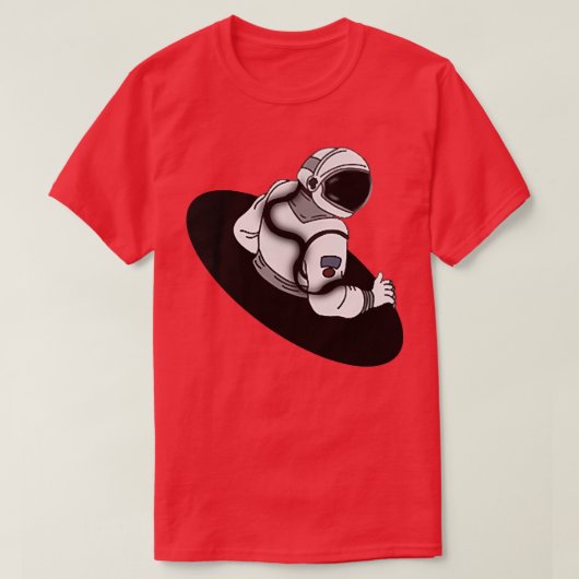 Astronaut in Space Spaceman T-shirt (Design voorkant)