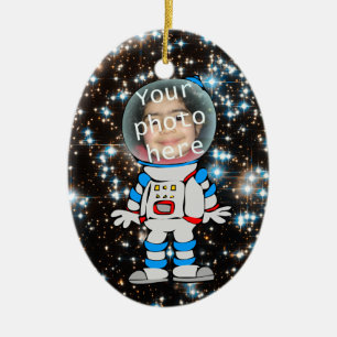 Astronaut in training - Astro Child Sjabloon Keramisch Ornament