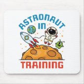 Astronaut in Training Cute Future Astronaut Space Muismat (Voorkant)