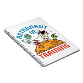 Astronaut in Training Cute Future Astronaut Space Notitieboek (Rechterzijde)