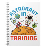 Astronaut in Training Cute Future Astronaut Space Notitieboek (Voorkant)