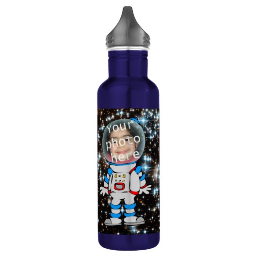 Astronaut in training - Star Child Sjabloon Waterfles (Links)