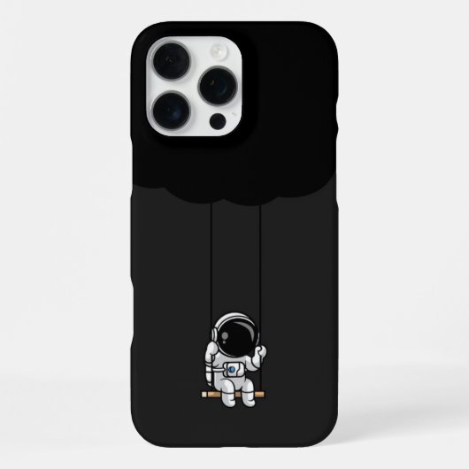 astronaut iPhone hoesje (Achterkant)