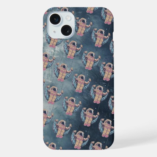 Astronaut iPhone Hoesje (Achterkant)