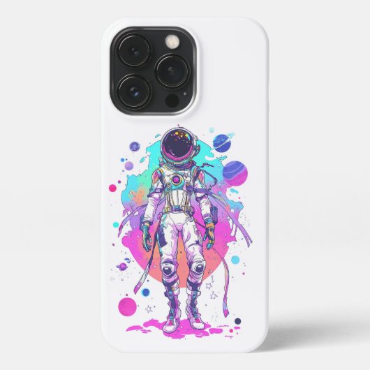 Astronaut iPhone Hoesje (Achterkant)