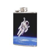 Astronaut Jetpack Ruimtewandeling Aarde Omloopbaan Heupfles (Links)