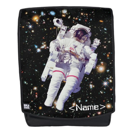 Astronaut Jetpack Ruimtewandeling Aarde Omloopbaan Rugtassen (Voorkant)