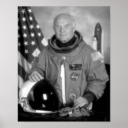 Astronaut John Glenn Poster (Voorkant)