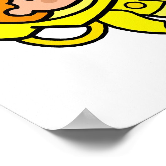 astronaut jongen 1 poster (Hoek)