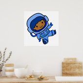 Astronaut jongen poster (Keuken)