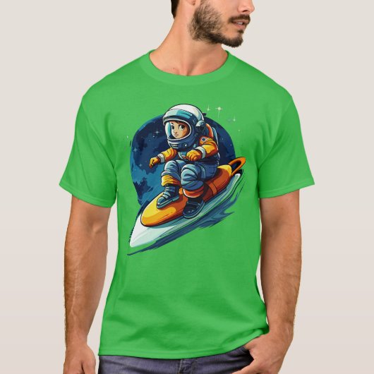 Astronaut jongen t-shirt (Voorkant)