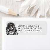 astronaut | Jouw namen toevoegen Etiket (Insitu)