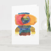 astronaut-Kaart Bedankkaart (Voorkant)