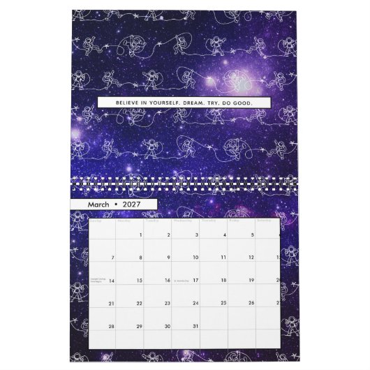 Astronaut Kalender (Mar 2027)