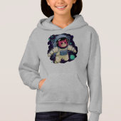 Astronaut Kat kleurrijk (Voorkant)