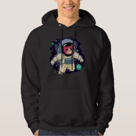 Astronaut Kat kleurrijk Hoodie