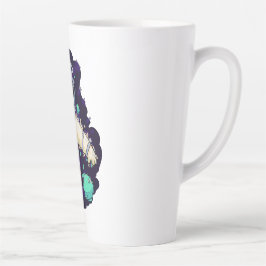 Astronaut Kat kleurrijk Latte Mok