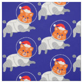 Astronaut kat lelijke kerstman stof (Swatch)