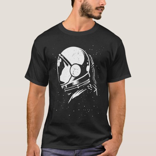Astronaut Katronaut Kat Astronaut Ruimte Ruimtevaa T-shirt (Voorkant)