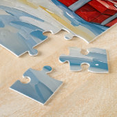 Astronaut Kerstviering Legpuzzel (Zijkant)