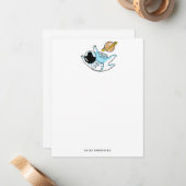 Astronaut Kind Notitiekaartje (Voorkant / Achterkant in situ)