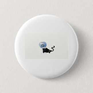 astronaut kitteh ronde button 5,7 cm