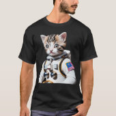 Astronaut Kitten T-shirt (Voorkant)