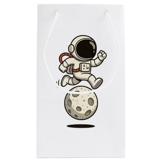 Astronaut Klein Cadeauzakje (Achterkant)