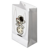 Astronaut Klein Cadeauzakje (Voorkant Gekanteld)