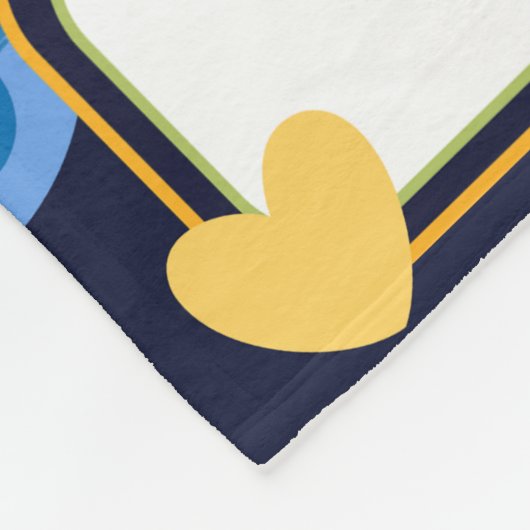 Astronaut Koala Cartoon Print Fleece Deken (Hoek)