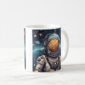 astronaut koffiemok (Voorkant rechts)