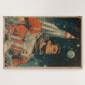 Astronaut Kunst Astronaut Galerij Kunst Kunst As Legpuzzel (Horizontaal)