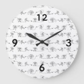 Astronaut Large Clock Grote Klok (Voorkant)