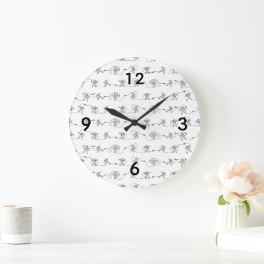 Astronaut Large Clock Grote Klok (Huis)