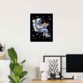 Astronaut Leesboek Poster (Thuiskantoor)