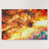 Astronaut Legpuzzel (Horizontaal)