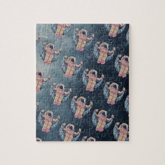 Astronaut Legpuzzel (Verticaal)