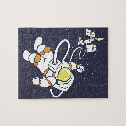 Astronaut Legpuzzel (Horizontaal)