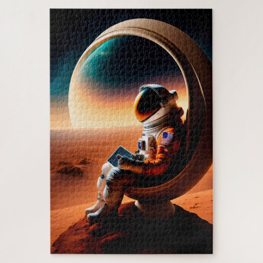 Astronaut Legpuzzel (Verticaal)