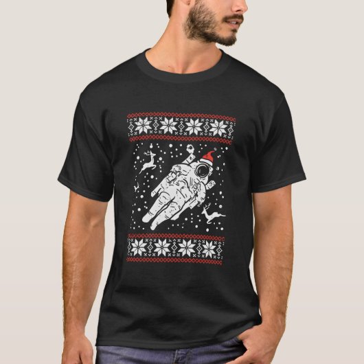 Astronaut Lelijke Ruimte T-shirt (Voorkant)