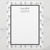 Astronaut Letterhead Briefhoofd (Voorkant)