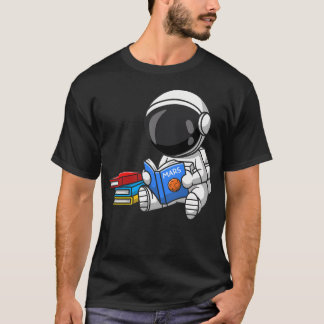 Astronaut Lezen Ruimteliefhebbers Lezen Lovers T-shirt