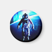 ASTRONAUT LOSGEMAAKT MAGNEET (Voorkant)