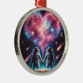 Astronaut Love Ornament (Rechts)