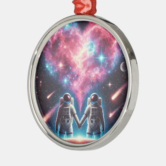Astronaut Love Ornament (Links)
