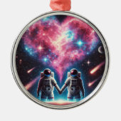 Astronaut Love Ornament (Voorkant)